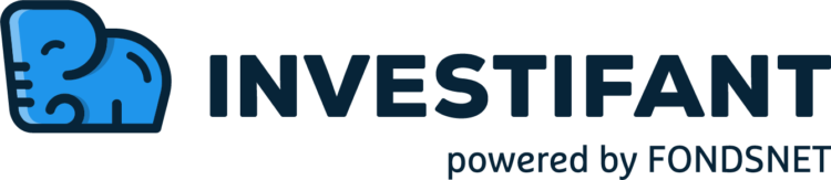 Logo mit einer Elefantenikone und die Wortmarke INVESTIFANT powered by FONDSNET